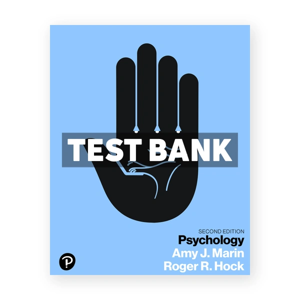 Psychology 2nd edition Marin Test Bank