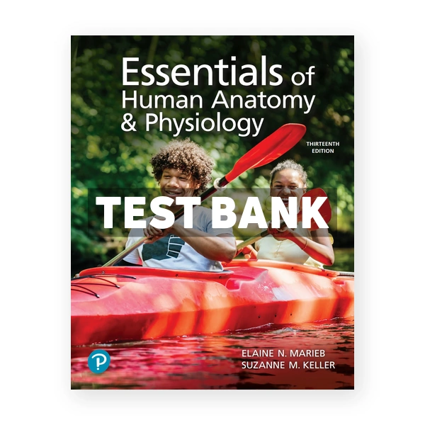 Essentials of Human Anatomy and Physiology 13th edition Marieb Test Bank