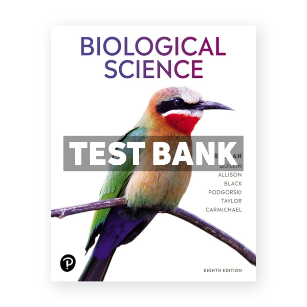 Biological Science 8th edition Freeman Test Bank