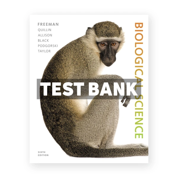 Biological Science 6th edition Freeman Test Bank