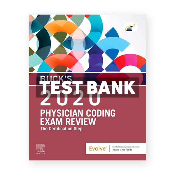 Buck's Physician Coding Exam Review 2020 1st edition Buck Test Bank