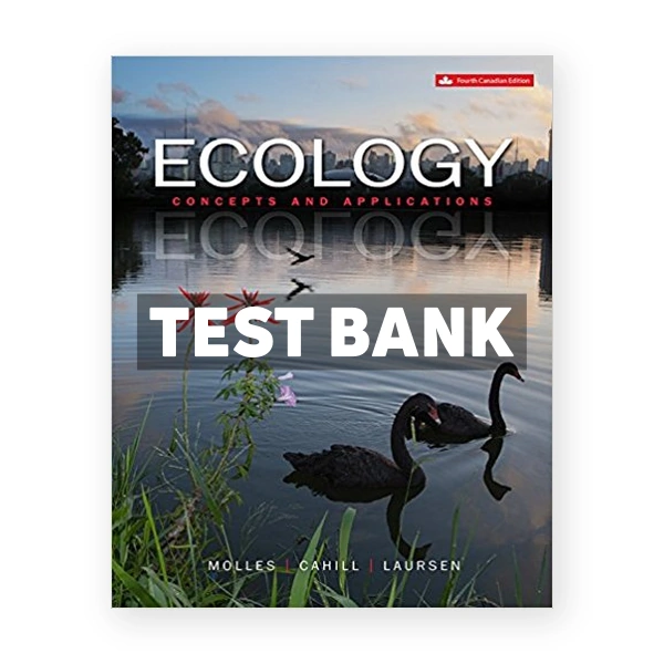 Ecology (Canadian) 4th edition Molles Test Bank