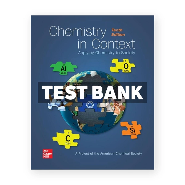 Chemistry in Context 1st edition Society Test Bank