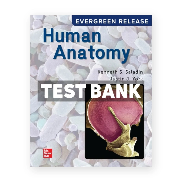 Human Anatomy 2024 Release 1st edition Saladin Test Bank
