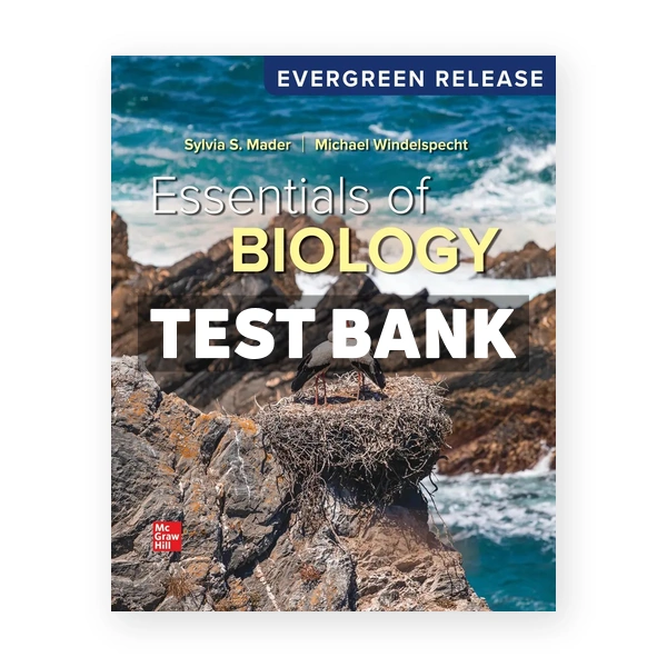 Essentials of Biology 2026 Release 1st edition Mader Test Bank