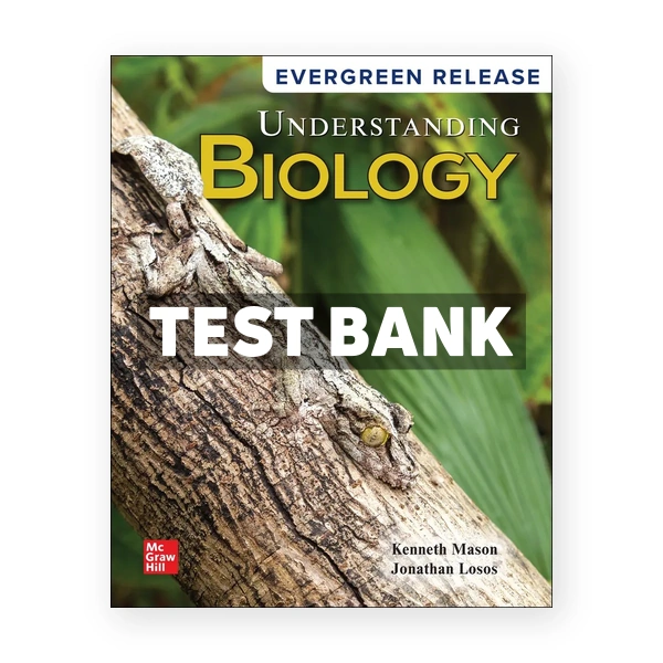 Understanding Biology 2026 Release 1st edition Mason Test Bank