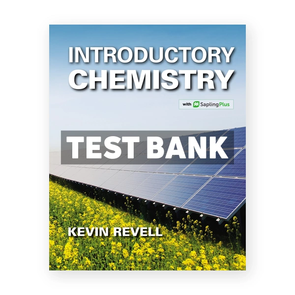 Introductory Chemistry 1st edition Revell Test Bank