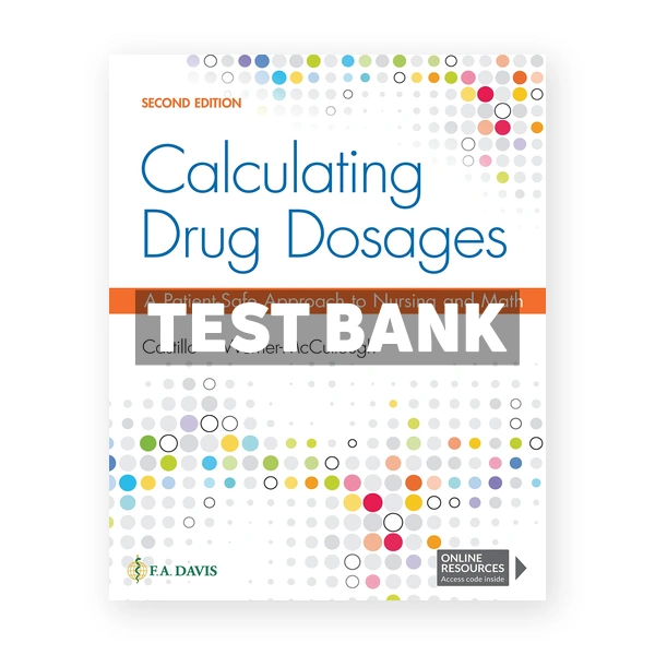 Calculating Drug Dosages 2nd edition Castillo Test Bank