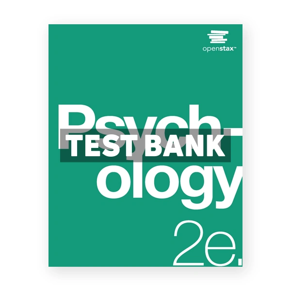 Psychology 2nd edition Spielman Test Bank